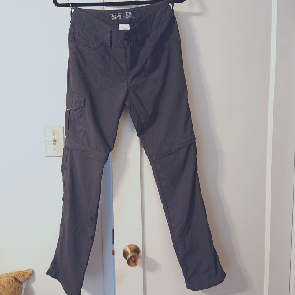 Mountain Hardwear Women's Mirada Convertible Hiking Pants - size 2 (inseam 32)